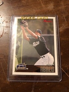 1995 Bowman #4 Bob Abreu RC Rookie - Houston Astros