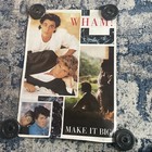 Wham "Make it Big" 1984 Promo Poster George Michael 24" x 34" Rare