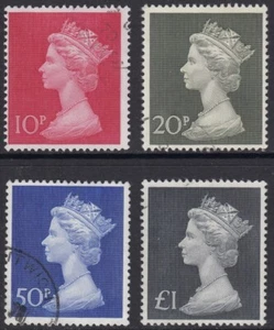 GB 1970 - 1972 decimal high value set SG 829 - 831b good/ fine used - Picture 1 of 1