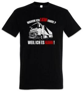Ich LKW Fahre T-Shirt Driver Lastkraftwagen Truck Brummi Trucker Driver Fun - Picture 1 of 1