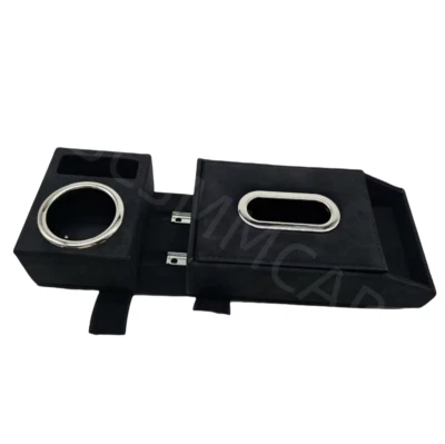 Car Armrest Heighten Pad Car Tissue Storage Box Cup Holder Elbow Rest Support - Image 1 of 4