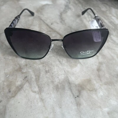 Gafas de sol Jessica Simpson J5313 negras/tortuga nuevas con etiquetas Foto 1 de 4