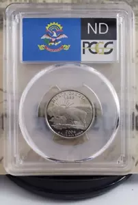 2006-S State Label - Proof Quarter - North Dakota - PCGS PR69DCAM - Nice! 1155 - Picture 1 of 6