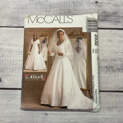 McCalls 2532 Sewing Pattern Wedding Dress Gown Womens Size 18W-24W UNCUT - Image 1 of 4
