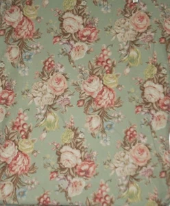 VTG Ralph Lauren Charlotte Floral Made in USA Queen 2-pc Sheet Set Cottagecore - Picture 1 of 8
