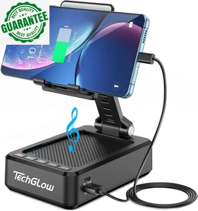Support Téléphone Portable Pliable avec Haut-Parleur Bluetooth et Power Bank Cadeaux Anniversaire fo - Photo 1 sur 17