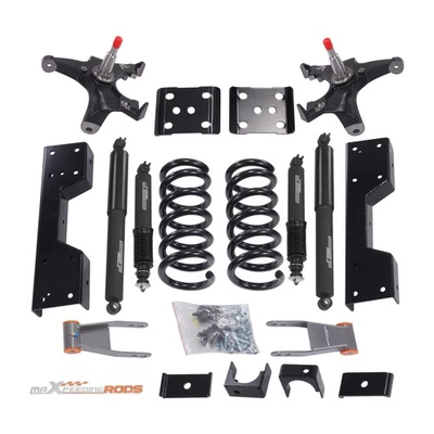 Kit de caída delantero 4" trasero 7-8" para Chevrolet GMC C1500 88-98 con amortiguador Foto 1 de 4