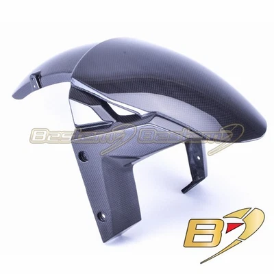 2015 - 2025 Kawasaki Ninja H2 H2R Front Tire Fender Mud Guard Carbon Fiber - Image 1 of 4