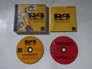 RIDGE RACER TYPE 4 Sony PlayStation 1 1998 SCPS10116-7 4907892010550 From Japan☆ - Picture 1 of 16