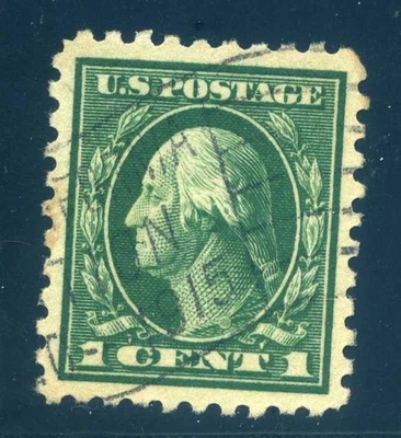 424, 1¢ Washington, Used, PSE Graded XF 90 Certificate, SMQ $35 - Image 1 of 2