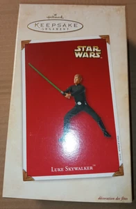 Hallmark Andenken Ornament Star Wars Luke Skywalker Rückkehr der Jedi-Ritter 2002 - Bild 1 von 3