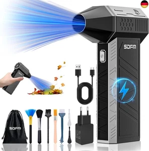 SDFM Elektrische Staubgebläse Druckluftspray für PC Reinigungsset, 130,000 U - Bild 1 von 8