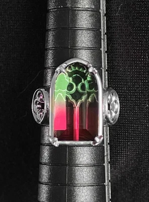 cathedral ring Regalrose cathedral window gothic jewels punk rock witchy boho - Immagine 1 di 4