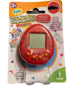 Haz crecer tu propia mascota digital ~ ¡Más de 100 mascotas! Juego Clásico~Watch It Grow~Rojo~Nuevo - Imagen 1 de 2