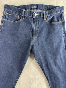 Polo Ralph Lauren Jeans Mens 36 x 34 Blue Denim - Picture 1 of 13