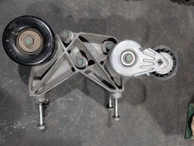 1995-2000 Ford Explorer Ranger 4.0 OHV Alternator Bracket Idler Tensioner Pulley - Image 1 of 4