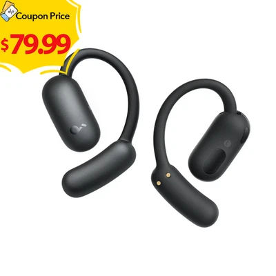 Soundcore AeroFit 2 Open-Ear Headphones Ear Hooks Earbuds Rich Bass Hi-Res Audio - Image 1 of 4