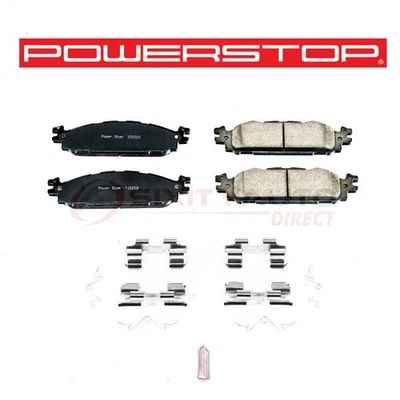 PowerStop Front Disc Brake Pad & Hardware Kit for 2011-2017 Ford Explorer - zk Foto 1 de 4