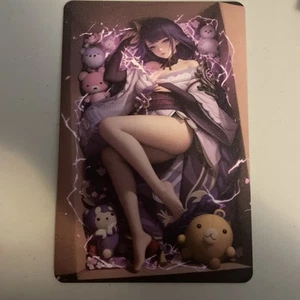Matchmaker Spicy Waifu NSFW A5 Size Card Board Raiden Shogun Genshin Box Toy - Bild 1 von 2