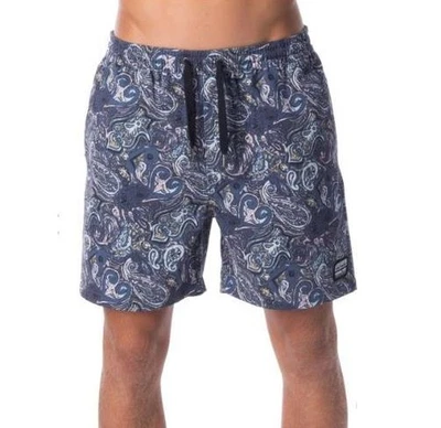 Rip Curl Mens L COSMO 17" WALKSHORT VOLLEY Shorts New - CWALZ1 Navy Rrp $69.99 - Image 1 of 4
