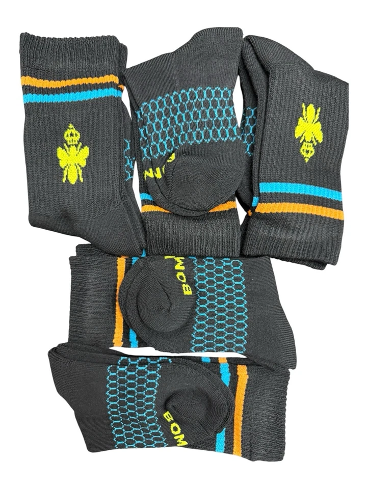 Calcetines Bombas Multicolor Talla XS Crew 5 Pares NUEVO Foto 1 de 1