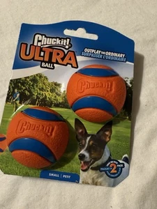 Chuckit! Dog Fetch Toy ULTRA BALL Durable Rubber Fits Launcher SMALL - Picture 1 of 5