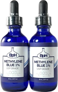 Biopharm Methylene Blue, 1% USP (Pharmaceutical) Grade: 2×50 mL Twin blue - Picture 1 of 4