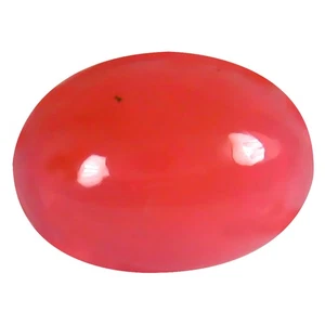 1.10 ct Impressive Oval Cabochon Shape (10 x 7 mm) Pink Opal Natural Gemstone - Imagen 1 de 1