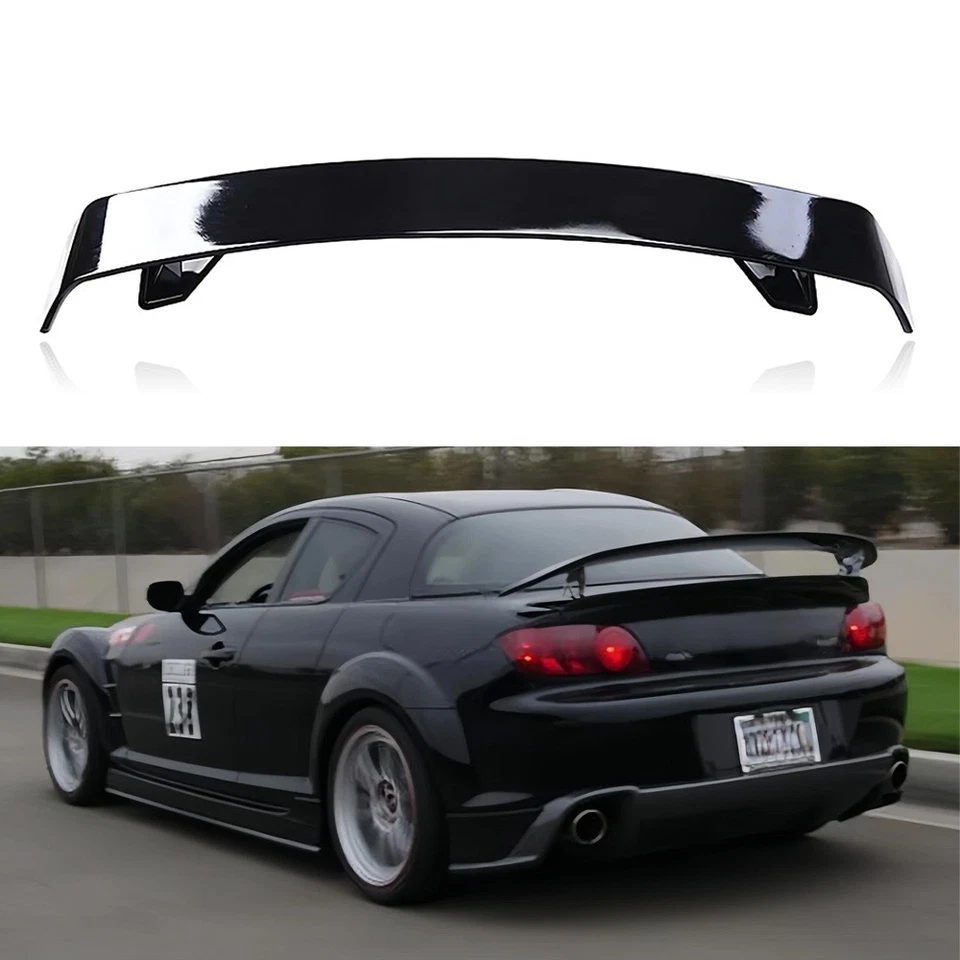 Glossy Black 52" Rear Spoiler Wing Truck GT-Style For Mazda RX-8 2004-2011 - Image 1 of 4