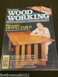 PRACTICAL WOODWORKING - SIX SEATER DINING TABLE - SEPT 1990 - Picture 1 of 1