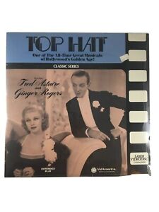Laser Disc Classic: Top Hat Musical Fred Astaire Ginger Rogers 99 Minutes