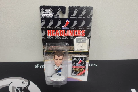 Eric Lindros Hockey NHLPA Headliners Signature Series Original Packaging Cover