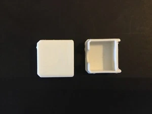 Hunter Douglas/Luxaflex 25mm Alum Venetian head rail Endcaps 1pr - Picture 1 of 2