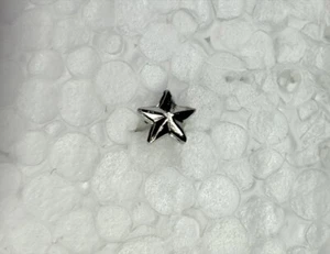 Accesorio de cinta de estrella plateada individual - 3/16" - Imagen 1 de 4