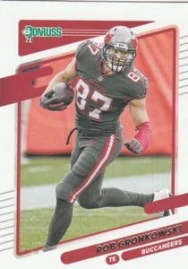 2021 Donruss Football Rob Gronkowski #104 Buccaneers - Picture 1 of 2