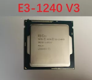 Intel Xeon E3-1240 v3 LGA 1150 CPU Processor SR152 3.4GHz Quad Core - Picture 1 of 4