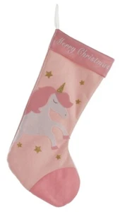 Festive Unicorn Design Stocking 50.8cm approx P024564 - Picture 1 of 1