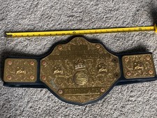 1998 WCW WORLD HEAVYWEIGHT WRESTLING CHAMPION ADULT BELT FIGURES TOY COMPANY