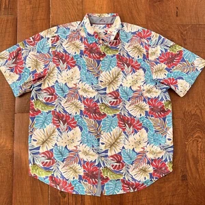 Tommy Bahama The Coconut Point Short Sleeve Shirt Mens XL Floral Hawaiian - Picture 1 of 10