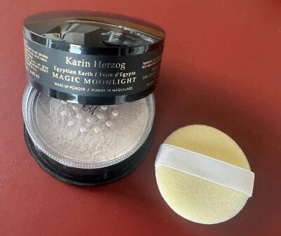 KARIN HERZOG Egyptian Earth Make-Up Powder 'MAGIC MOONLIGHT' 40ml New & Sealed - Image 1 of 2