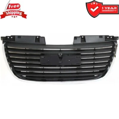 Chrome Shell w/ Black Insert Grille For 2007-2014 GMC Yukon Yukon XL 1500 Foto 1 de 4