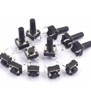 Momentary Tactile Push Button Switch Miniature/Mini/Micro/Small PCB Mount Switch - Picture 1 of 21