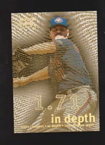 1999 SkyBox Thunder In Depth #3 Roger Clemens card, Boston Red Sox - Picture 1 of 1
