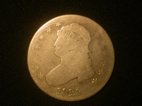 1825 Capped bust quarter Cover