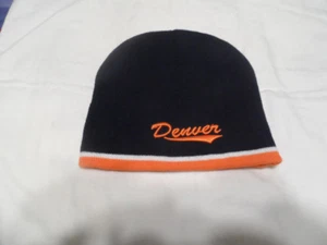 NFL DENVER BRONCOS BEANIE BLAU JUGEND/KLEINE ERWACHSENE NEU OHNE ETIKETT COLOSSEUM LEICHTATHLETIK - Bild 1 von 1