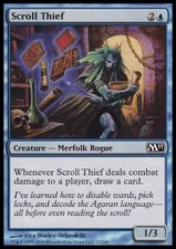 Magic the Gathering MTG Scroll Thief (72) Magic 2011   NM