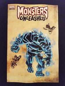 Marvel Monsters Unleashed, Vol. 2 # 5 (1st Print) Kubert Variant - Picture 1 of 1