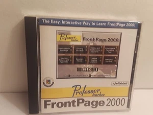 Professor Teaches FrontPage 2000 (CD-Rom, 1999) - Picture 1 of 3