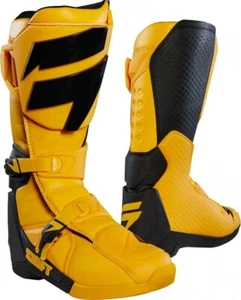 Stivali Shift Whit3 Label giallo giallo taglia 10 stivali motocross - Foto 1 di 1