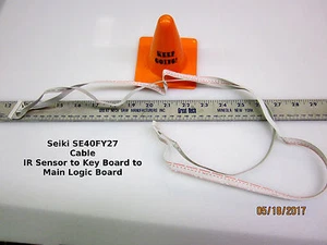 Seiki SE40FY27 CV3393BH-B42 Main Logic Board Cable to Keypad Controller | IRS - Picture 1 of 5